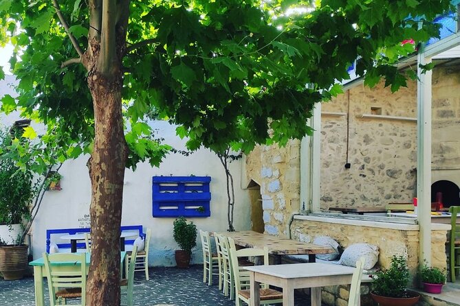 All Inclusive Full-day Private Tour of Crete Villages from Chania - Agios Georgios Monastery at Karydi: Venetian-influenced arches in the ruins