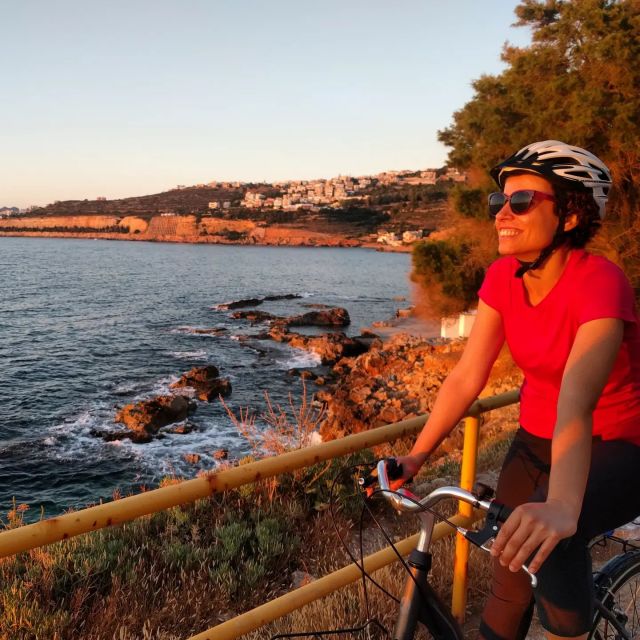 Chania Alternative Sunset Bike Tour - Bikes, Helmets, Hills, and Staying Safe in Real Traffic