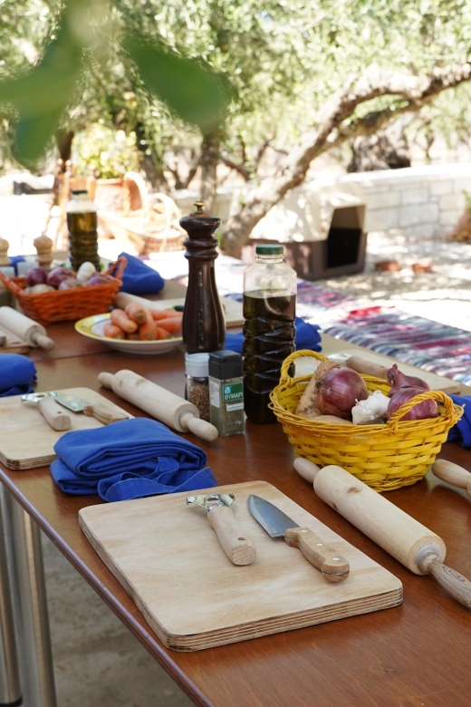 Chania: Authentic Cooking Class - The menu you’ll cook: lamb, dolmades, stuffed veg, kalitsounia, and snackable classics