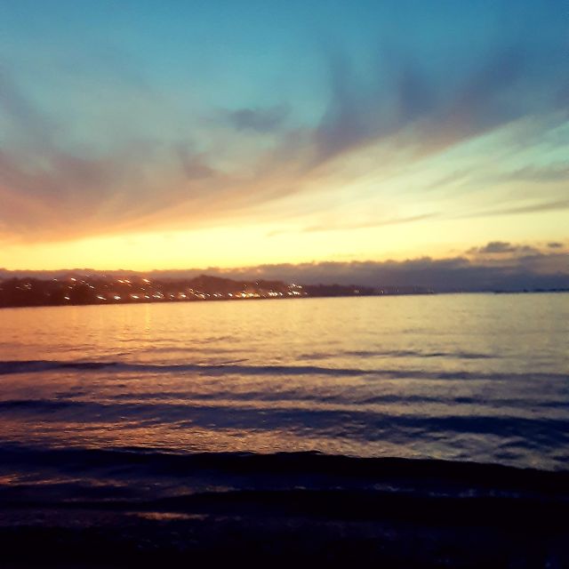 Chania E-Bike Sunset Tour - Nea Chora Beach at golden hour: the payoff you came for