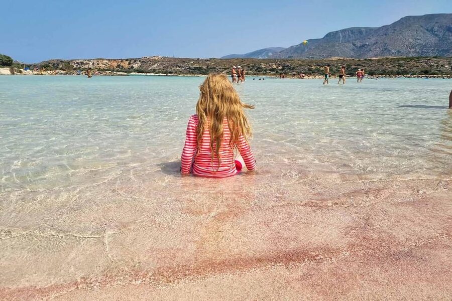 Chania: Elafonissi Beach and Elos Village Day Tour by Coach - Pickup and the first break at a local café