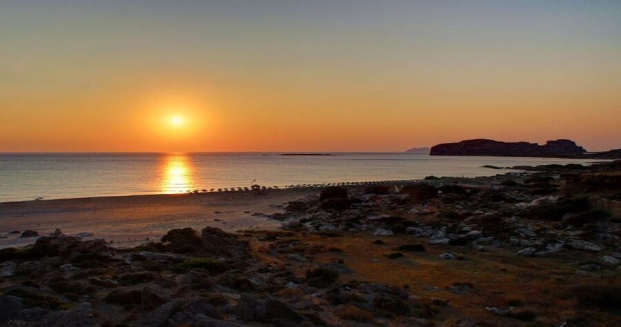 Chania: Falassarna Beach Sunset Trip with Transfer - Beach setup: umbrellas, sunbeds, and making it comfortable