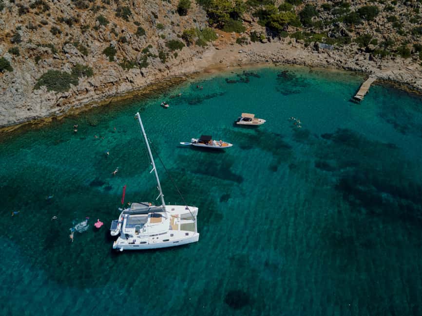 Chania: Morning Catamaran Cruise with Premium Lunch & Drinks - Key things to know before you go