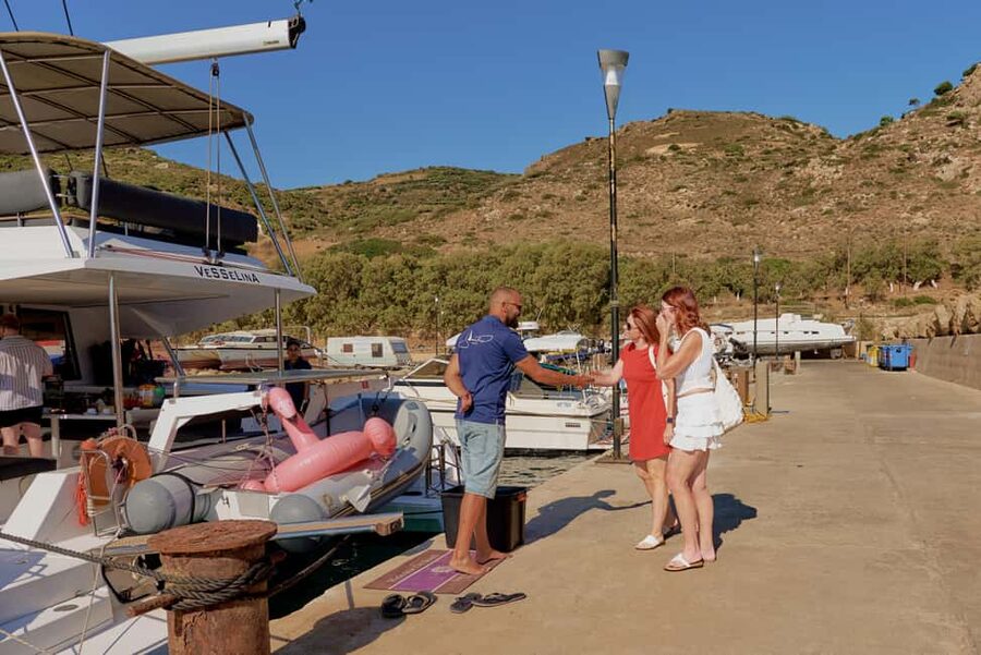 Chania: Morning Catamaran Cruise with Premium Lunch & Drinks - Kolymvari to Agioi Theodoroi: the route built for sea time
