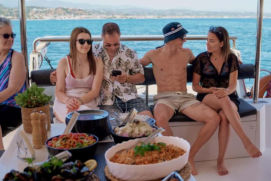 Chania: Morning Catamaran Cruise with Premium Lunch & Drinks - Stop-by-stop breakdown without the fluff
