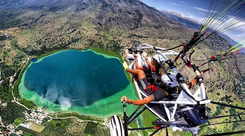 Chania: Paratriking Experience with a Professional Pilot - The 20-Minute Flight Route: Chania, Lake Kourna, and Mountain Backdrops