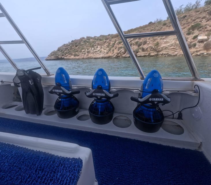 Chania: Sea Scooter Snorkeling boat tour - What You’ll See Underwater With a Sea Scooter (and Why It’s Easier)
