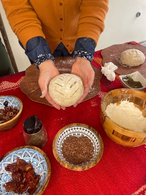 Chania Sourdough Bread Class - Olive Oil Tasting - Herb-flavoured olive oil tasting and the lunch rhythm with local wine