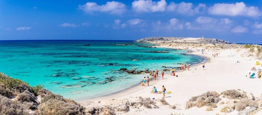 Elafonissi Beach Day Trip from Chania -Stop in Elos Village - Four Hours on Elafonissi Pink Sand and the Sandbar Islet