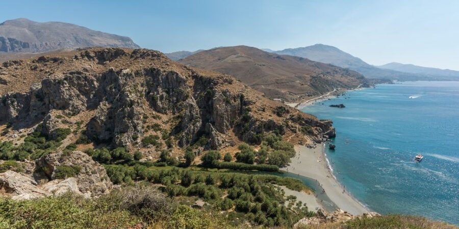 From Chania: Day Trip to Preveli Beach & Damnoni Beach - Preveli Palm Beach: the famous river, the palm forest, and the reality check
