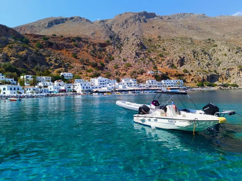 From Chania: Guided Tour to Loutro (Boat tickets Included) - The Port of Sfakia: Boarding for a Private Boat to Loutro