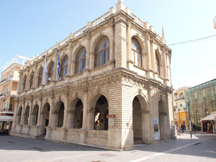 From Chania: Knossos Palace and Heraklion Full-Day Tour - Rethymno’s old town stop: a charming taste, not a full visit