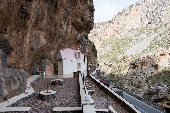 From Chania private trip to Spili-Kourtaliotiko-Kalypso beach - Lunch in a traditional village with Libyan Sea views