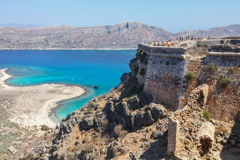 From Kissamos Port: Boat Cruise to Balos Lagoon & Gramvousa - Gramvousa Island: Venetian castle views, Agioi Apostoloi, and a shipwreck beach