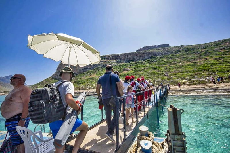 From Kissamos Port: Boat Cruise to Balos Lagoon & Gramvousa - Getting your timing right: the one thing that can steal your day