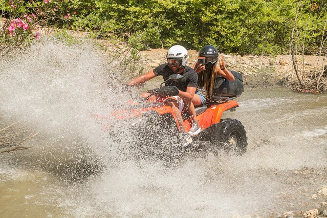 Half-Day Rethymno Quad Safari - The ride itself: tarmac, sand, rough terrain, and the part you control