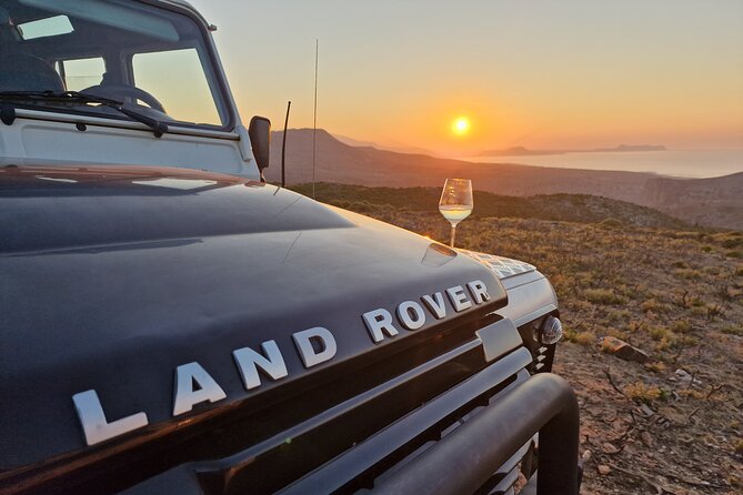 Half Day Sunset Tour in Rethymno with Dinner and Wine - Door-to-door pickup and private transportation that saves your evening