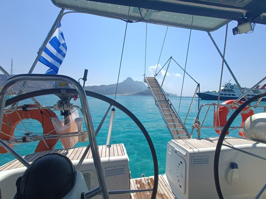 Kissamos: Sailing Cruise to Balos & Gramvousa with Lunch - Balos Beach swim time: pink sand plus real snorkeling access