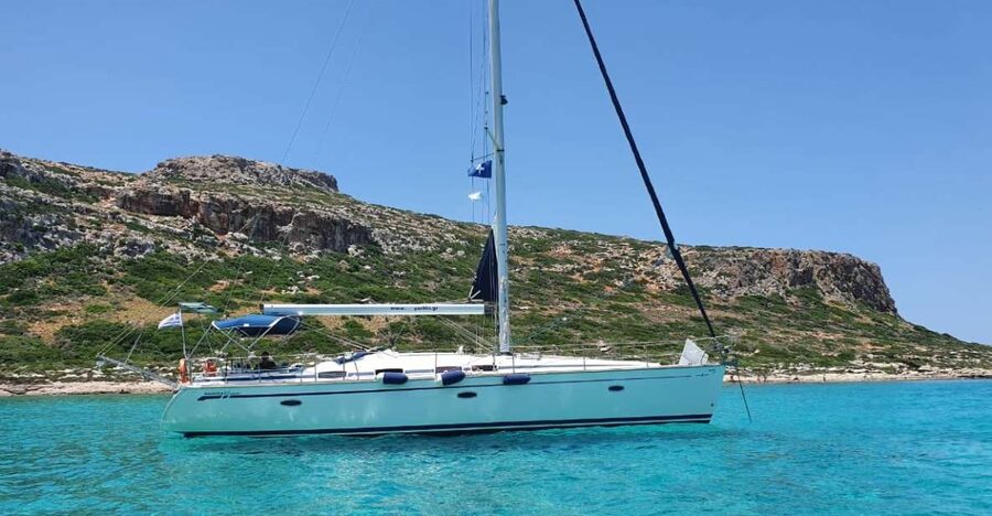 Kissamos: Sailing Cruise to Balos & Gramvousa with Lunch - Inflatable toys on the water: the fun you don’t see from shore