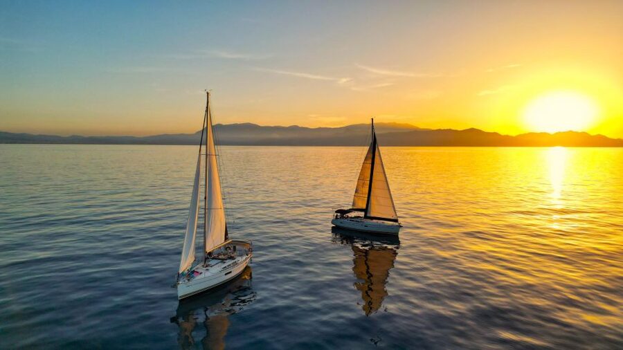 Kolimvari: Sailing Cruise with Meal & Water Activities - Paddle boarding and the water toys: how to plan your energy