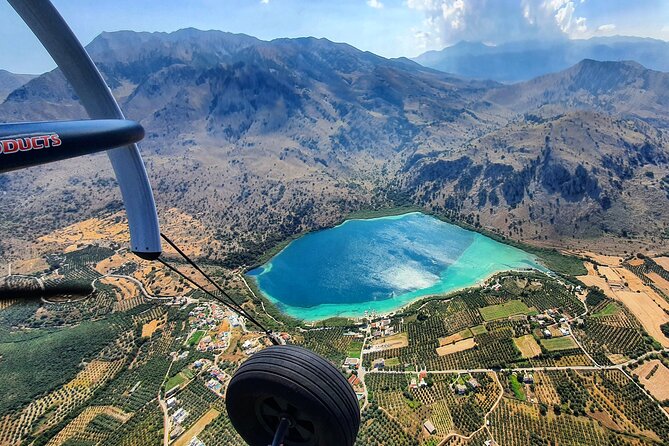 Paragliding Tours in Crete - The in-air experience: communication, quick decisions, and sea life