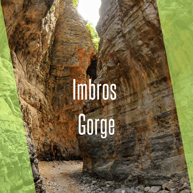 Platanias : Imbros Gorge Superb Hiking Tour - Walking Imbros Gorge: what 9 km really means on stony ground