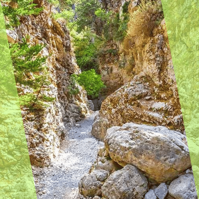 Platanias : Imbros Gorge Superb Hiking Tour - Safety and guide help: the difference between an okay day and a great one