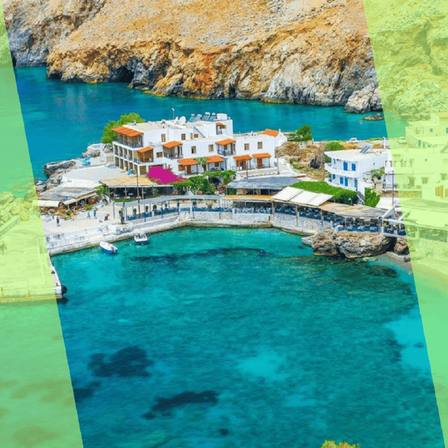 Platanias : Imbros Gorge Superb Hiking Tour - The drive toward Sfakia: olive trees, villages, and a real breather
