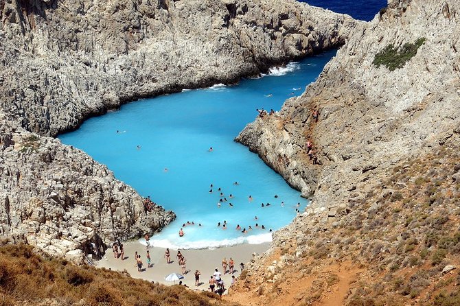 Private Boat Trip Chania Seitan (price per group-up to 9 people) - Marathi on the 6-hour option: the Souda Bay add-on