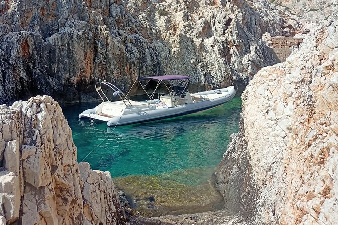 Private Boat Trip Chania Seitan (price per group-up to 9 people) - Meeting at Seaze The Day: the easy start you want in Chania