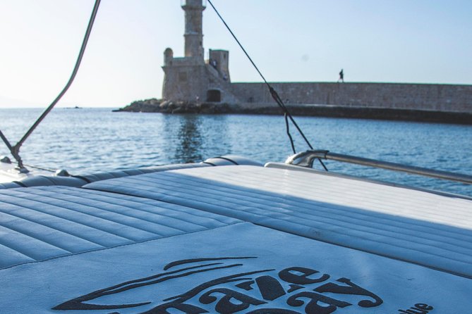 Private boat trip Chania - Thodorou - Lazaretta (price per group-up to 9 people) - On Board Feel: Local Skippers, Safety, and Comfort