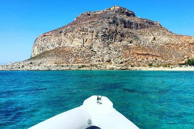 Private Boat Trip Kissamos Balos (price per group - up to 10 people) - Balos Lagoon: swimming, snorkeling, and beating the busiest hours