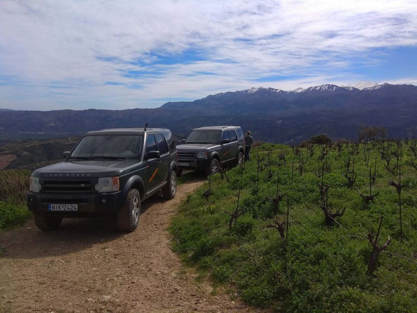 Private Exclusive Manousakis Winery and Vineyard Tour - Off-road vineyard tour: what you should expect (and wear for)