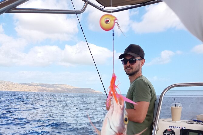 Private fishing trip Chania, Crete (price is per group) - The crew effort matters more than the final tally
