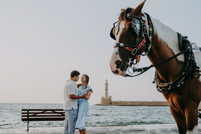 Private professional Vacation photoshoot in Chania - How the Photographer Chooses Spots, Light, and Poses