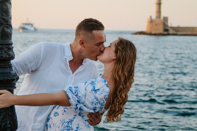 Private professional Vacation photoshoot in Chania - For Couples, Families, and Engagements in Crete