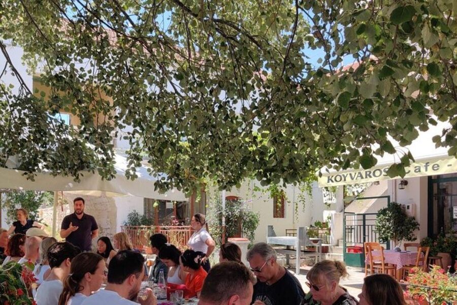 Private tasting of 6 cretan wines in Fres village - Meet Andreas: winemaking, chemistry, and wine history without the fluff