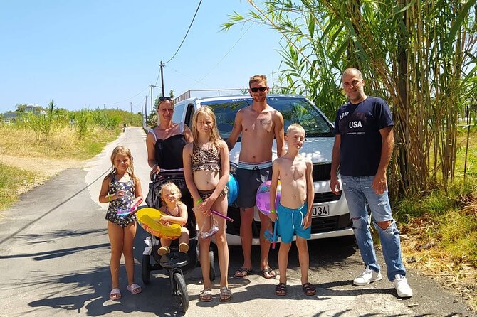 Private Van Tour to Falassarna Beach from Chania - What you get at Falassarna: SUP boards, snorkel gear, and beach snacks
