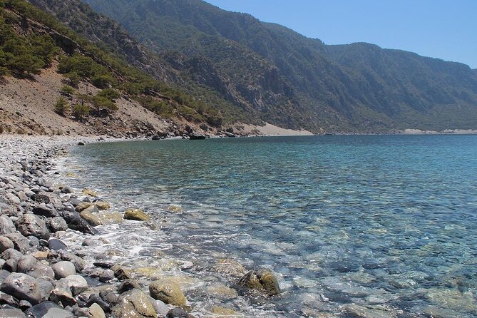 Samaria Gorge Hiking from Chania with Professional Hiking Guide - Exit at Agia Roumeli: Beach Time, Rocky Shores, and a Little Extra Walking