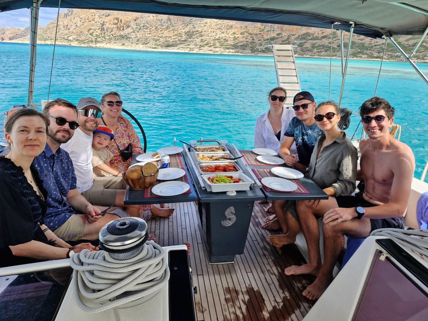 Shared Balos and Gramvousa Sailing Trip with Meal and Drinks - Lunch and drinks onboard: the part that turns a tour into a day out