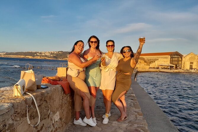 Sunset Craft Beer & Food Tour - Chania Old Port - Stop 3: Akti Enoseos and the final beer at a lively pub